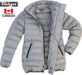 Narvik Down Liner Coat (Women's) Granite - Taiga Works